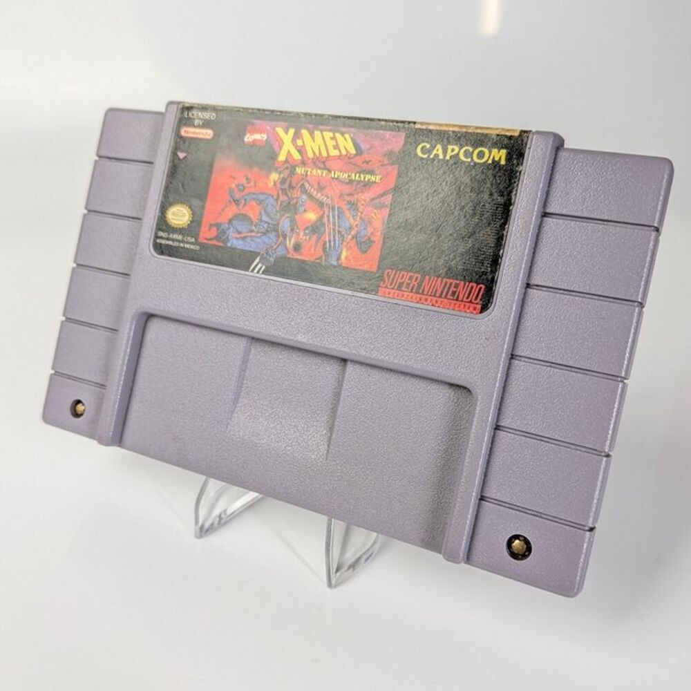 X-Men Mutant Apocalypse - Authentic and Tested - SNES